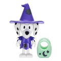 Witch Chloe figure in purple costume with green candy bag