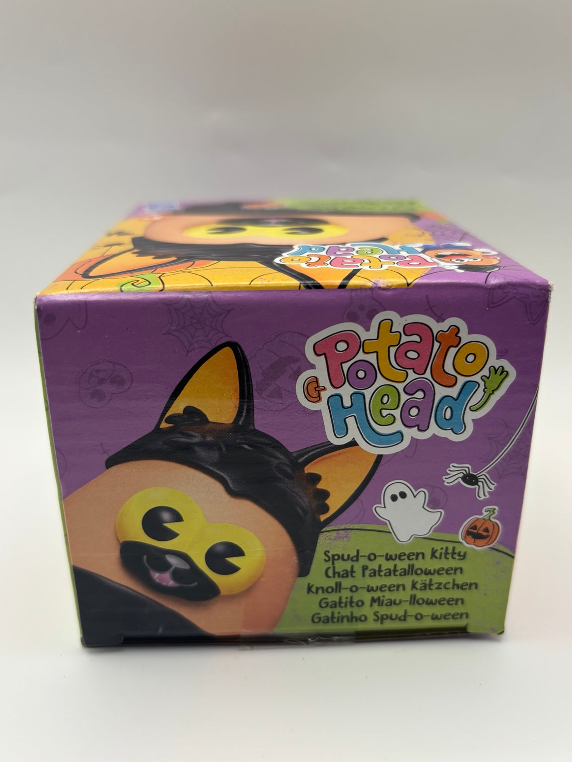Hasbro Potato Head Spud-o-ween Kitty Halloween 5-piece toy — top of packaging