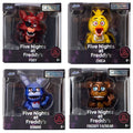 Five Nights at Freddy's Jada Metalfigs four-piece boxed figure set with Foxy, Chica, Bonnie, and Freddy Fazbear