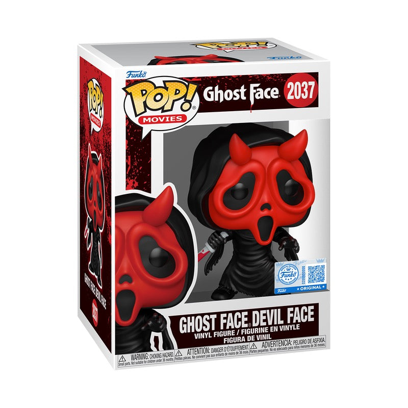 Funko Pop Movies Ghost Face Devil Face number 2037 boxed