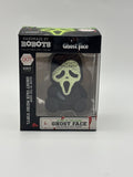 Handmade by Robots Ghost Face glow in the dark Micro Vinyl figure #007 front