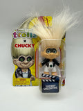 Good Luck Trolls x Chucky Tiffany Valentine figure front
