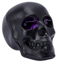 Halloween Mist Skull light-up mist maker angled view