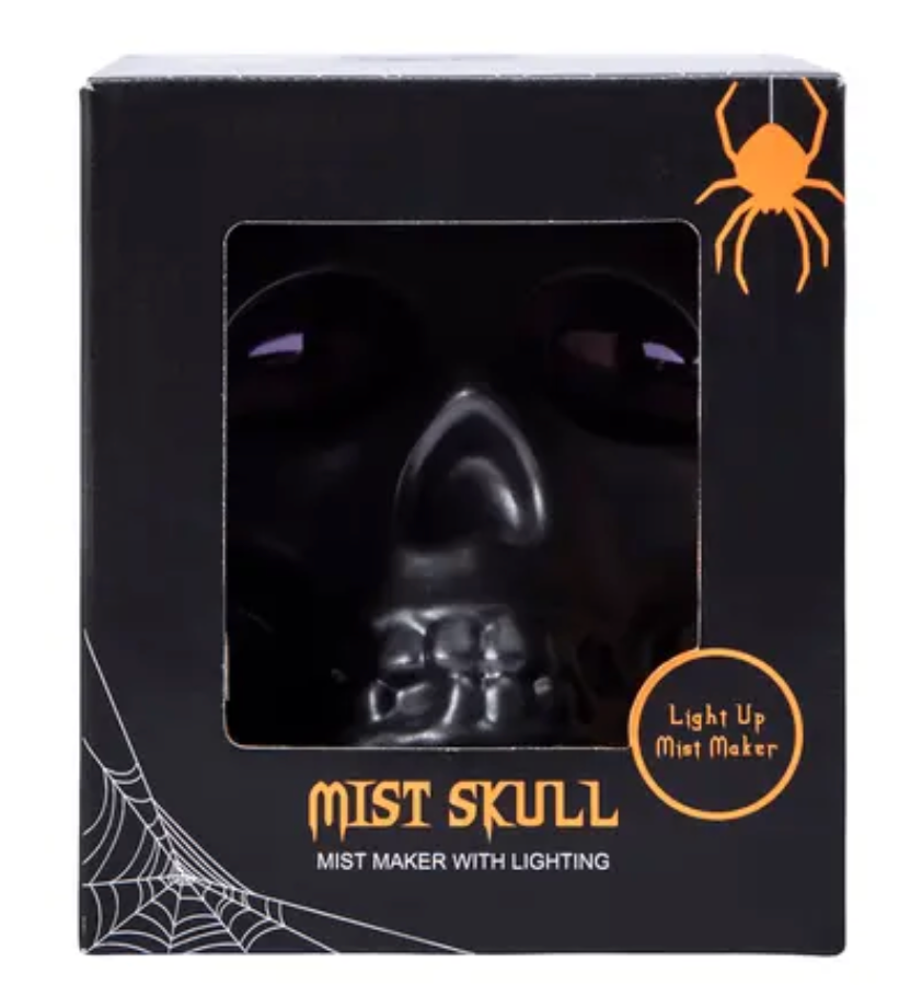 Halloween Mist Skull retail box front