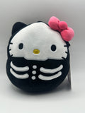 Hello Kitty Skeleton Squishmallows 6-inch front view