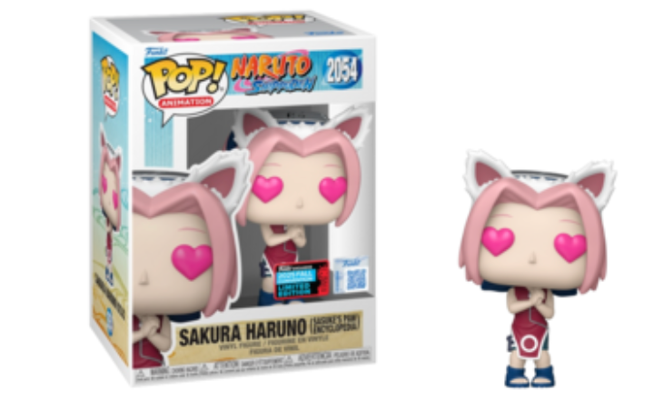 Funko Pop Naruto Shippuden Sakura Haruno Neko #2054 NYCC Exclusive