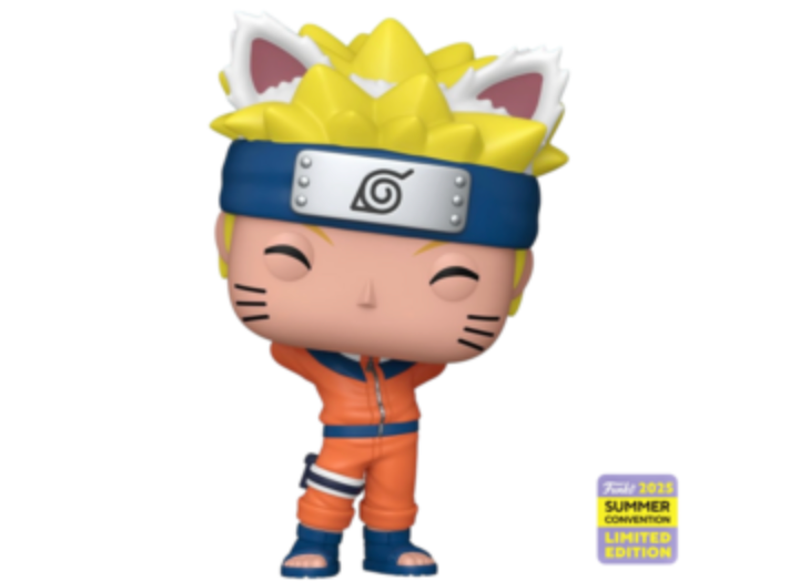 Funko Pop Naruto Uzumaki as Cat Neko 2025 Summer Convention Limited Edition
