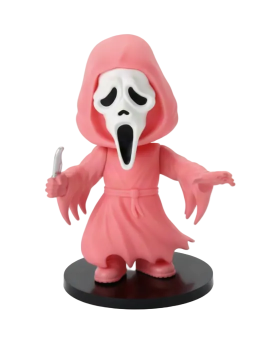 Ghost Face Pink Bobblehead CultureFly out of box full figure