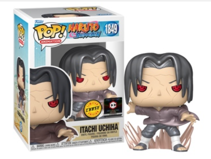 Funko Pop Itachi Uchiha #1849 Pearlescent Chase Chalice Exclusive