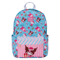 Sanrio Kuromi Holiday All-Over Print Full-Size Backpack — front view