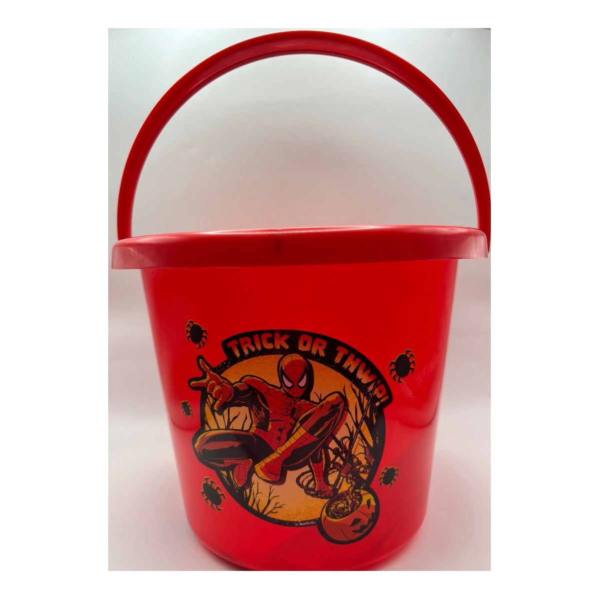 Marvel Spider-Man Halloween trick-or-treat bucket