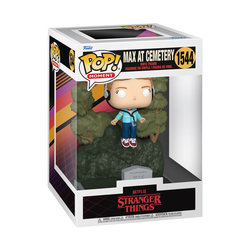 Funko Pop Moment Max at Cemetery 1544 box