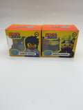 Sasuke Uchiha and Naruto Uzumaki TUBBZ Mini two-piece bundle in original boxes