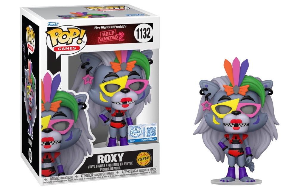 Funko Pop Roxy 1132 Chase boxed with figure
