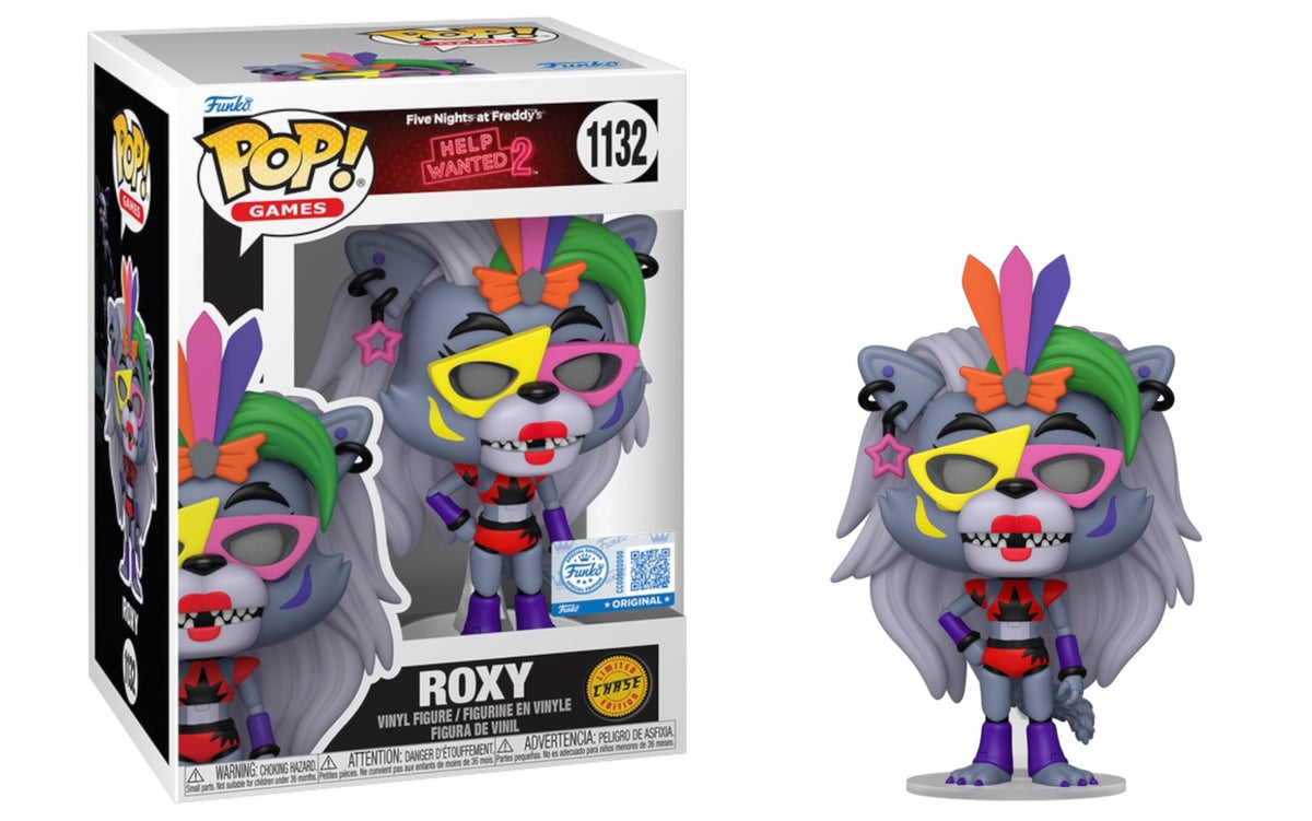 Funko Pop Roxy 1132 Chase boxed with figure
