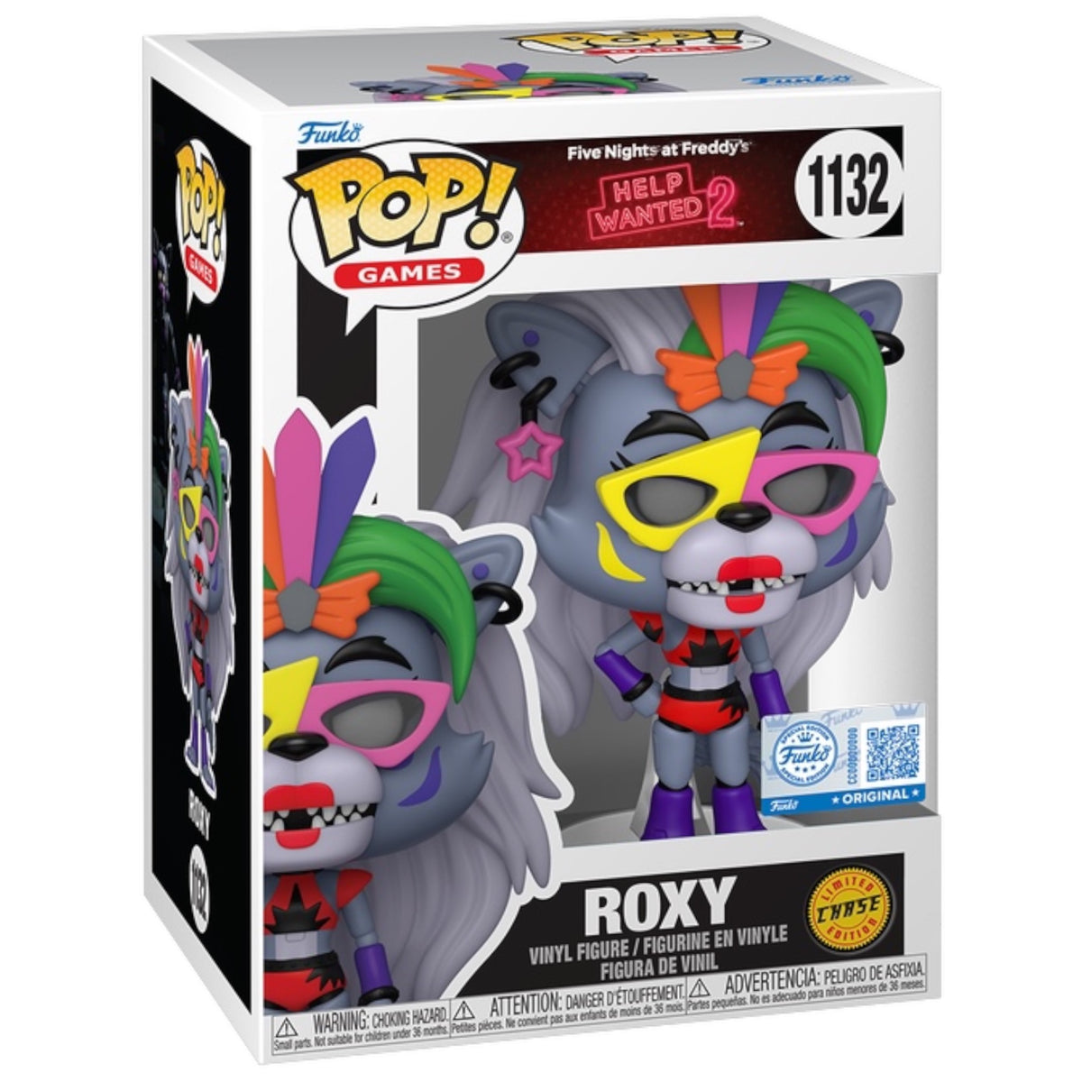 Funko Pop Roxy 1132 Chase box