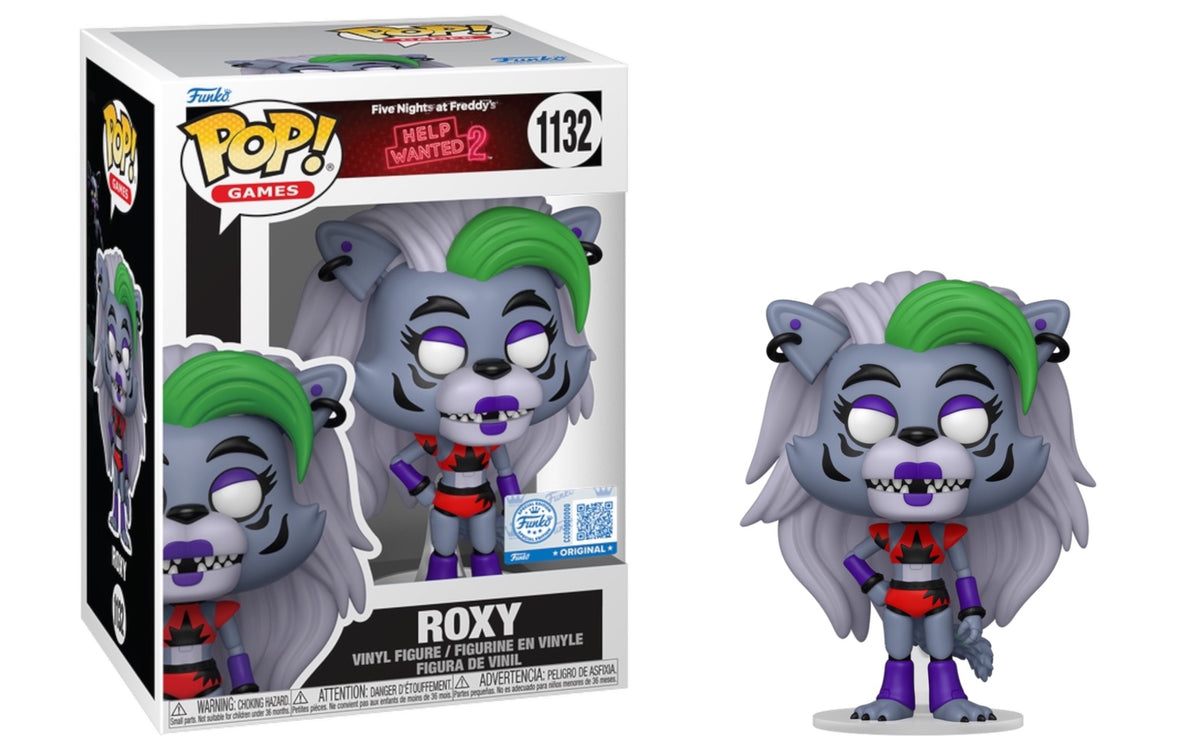 Funko Pop Roxy 1132 boxed with figure