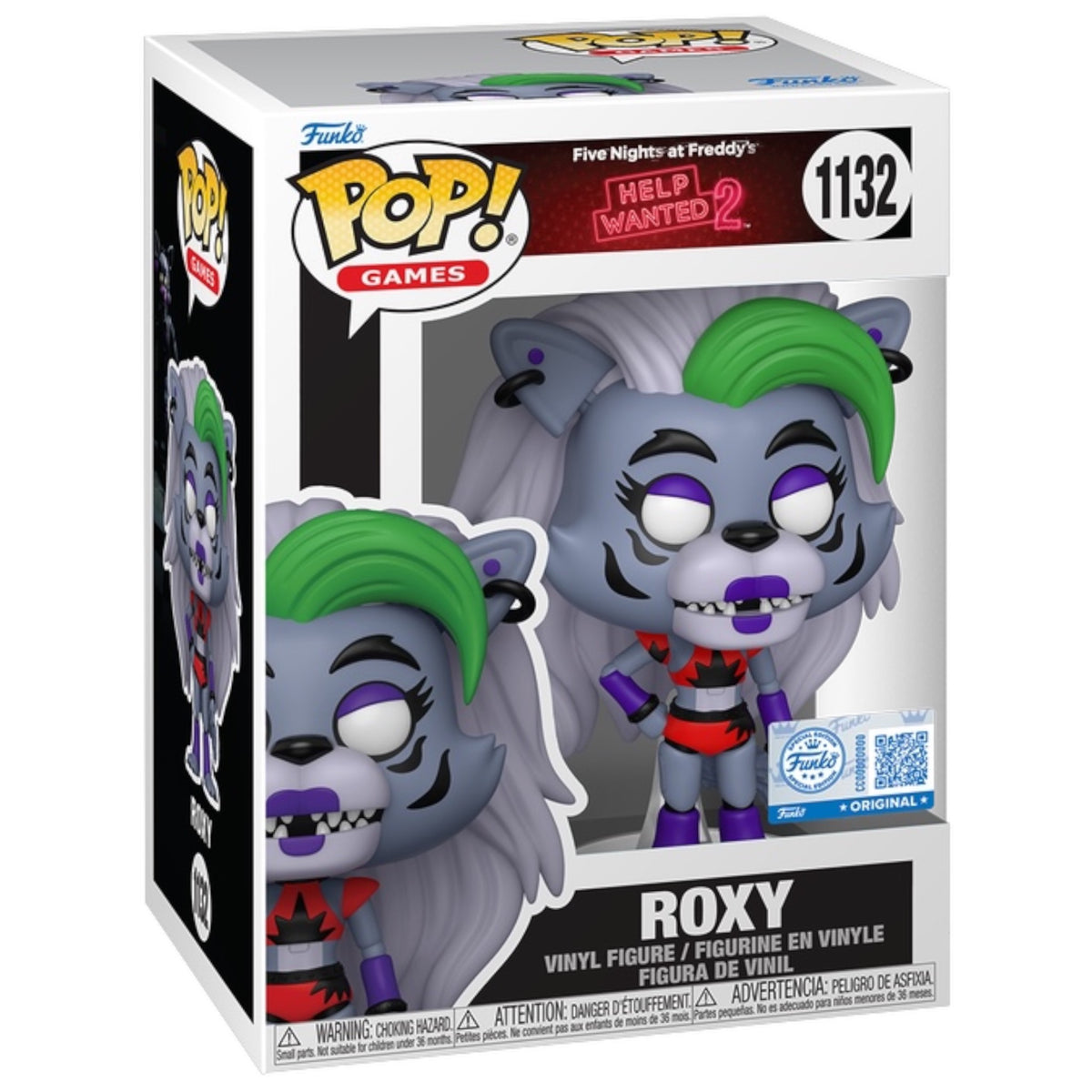 Funko Pop Roxy 1132 box