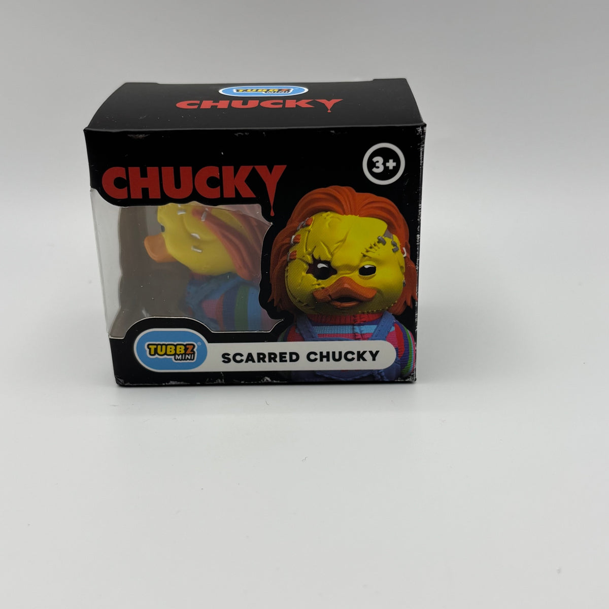 Scarred Chucky TUBBZ Mini boxed collectible