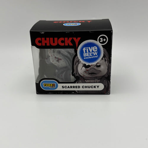Scarred Chucky exclusive TUBBZ Mini boxed collectible