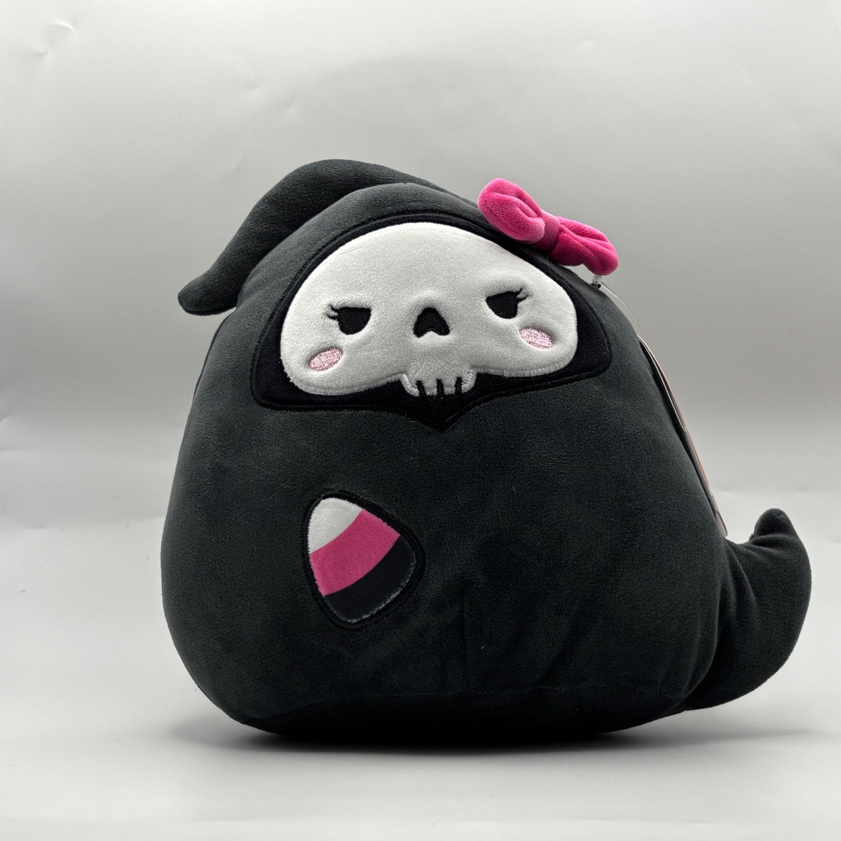 Squishmallows Halloween Jane grim reaper plush front