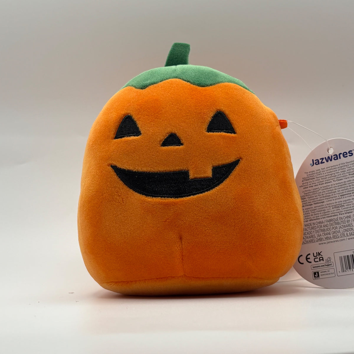 Squishmallows Halloween Jodie jack-o-lantern pumpkin plush front