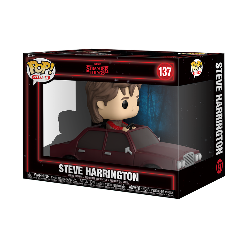 Boxed Stranger Things Steve Harrington Funko Pop! Rides #137
