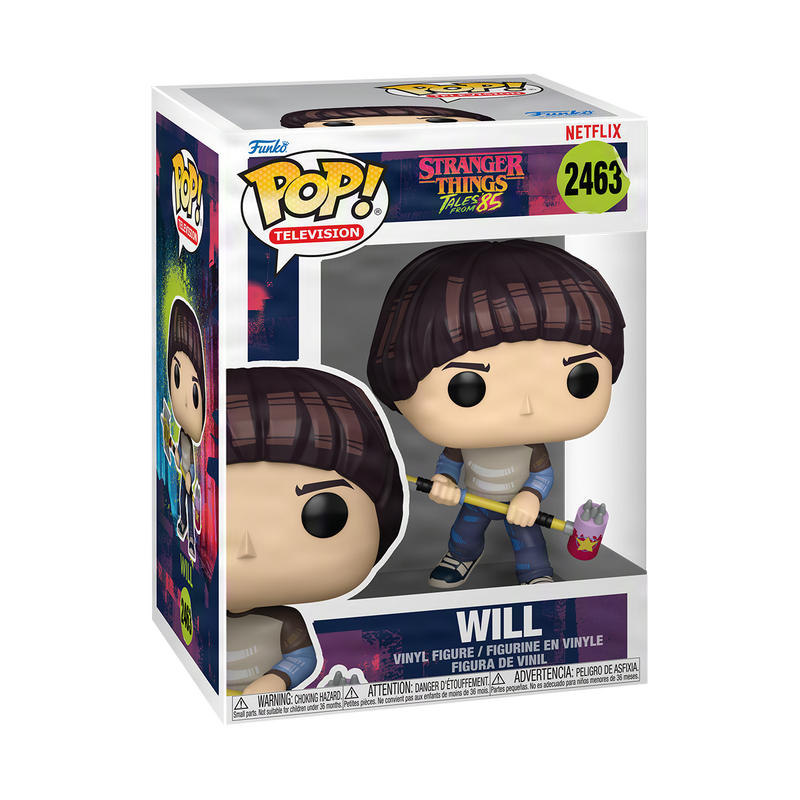 Will Funko Pop! Television #2463 in Stranger Things: Tales From '85 window box