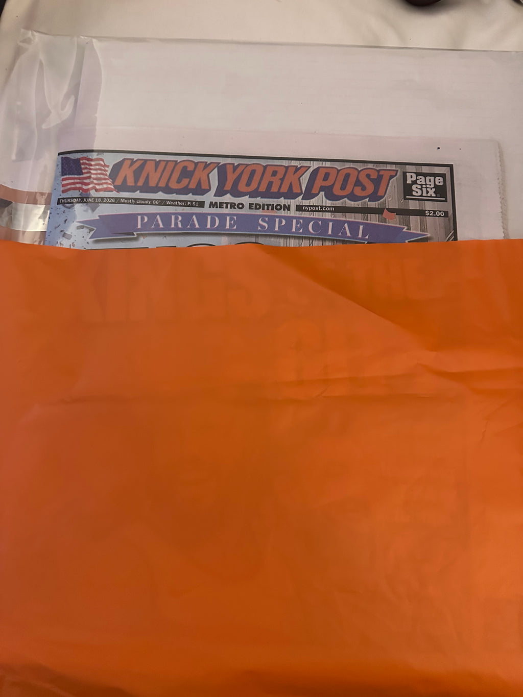 Knick York Post — Kings of the City | Limited Edition 1 of 50