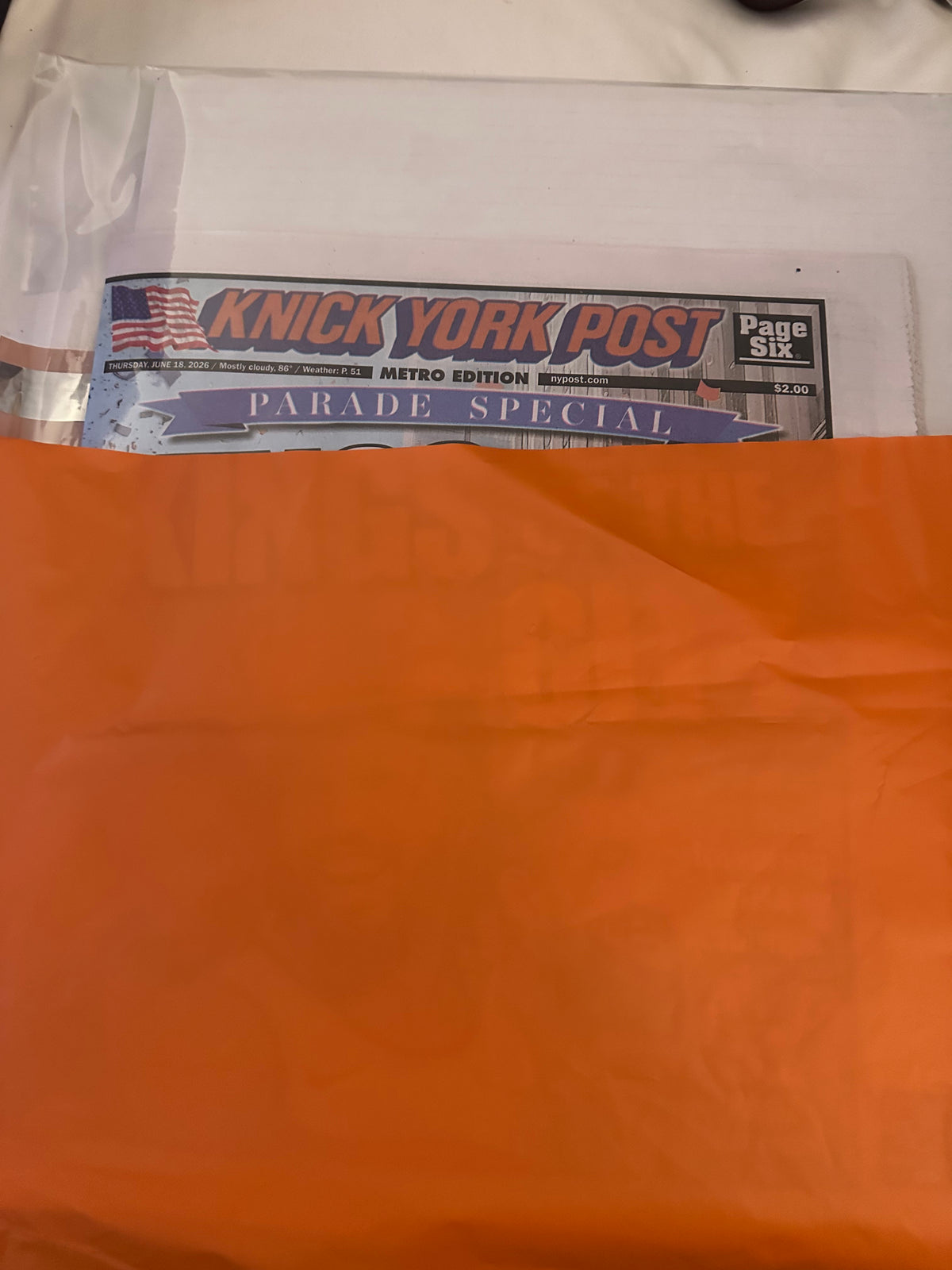 Knick York Post — Kings of the City | Limited Edition 1 of 50