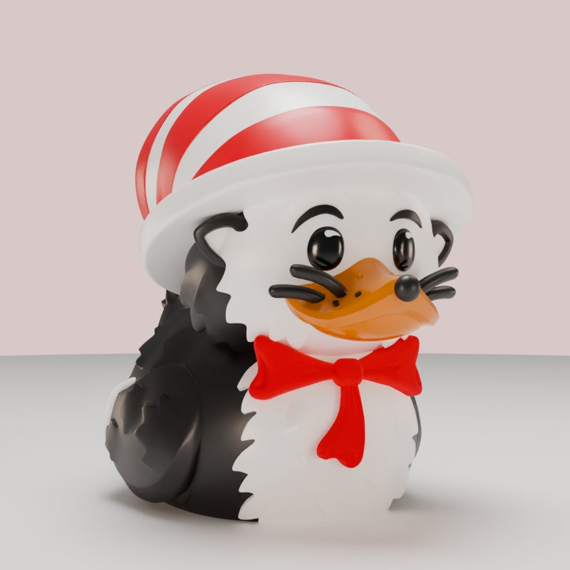 The Cat in the Hat TUBBZ Mini Edition — official out-of-box product image