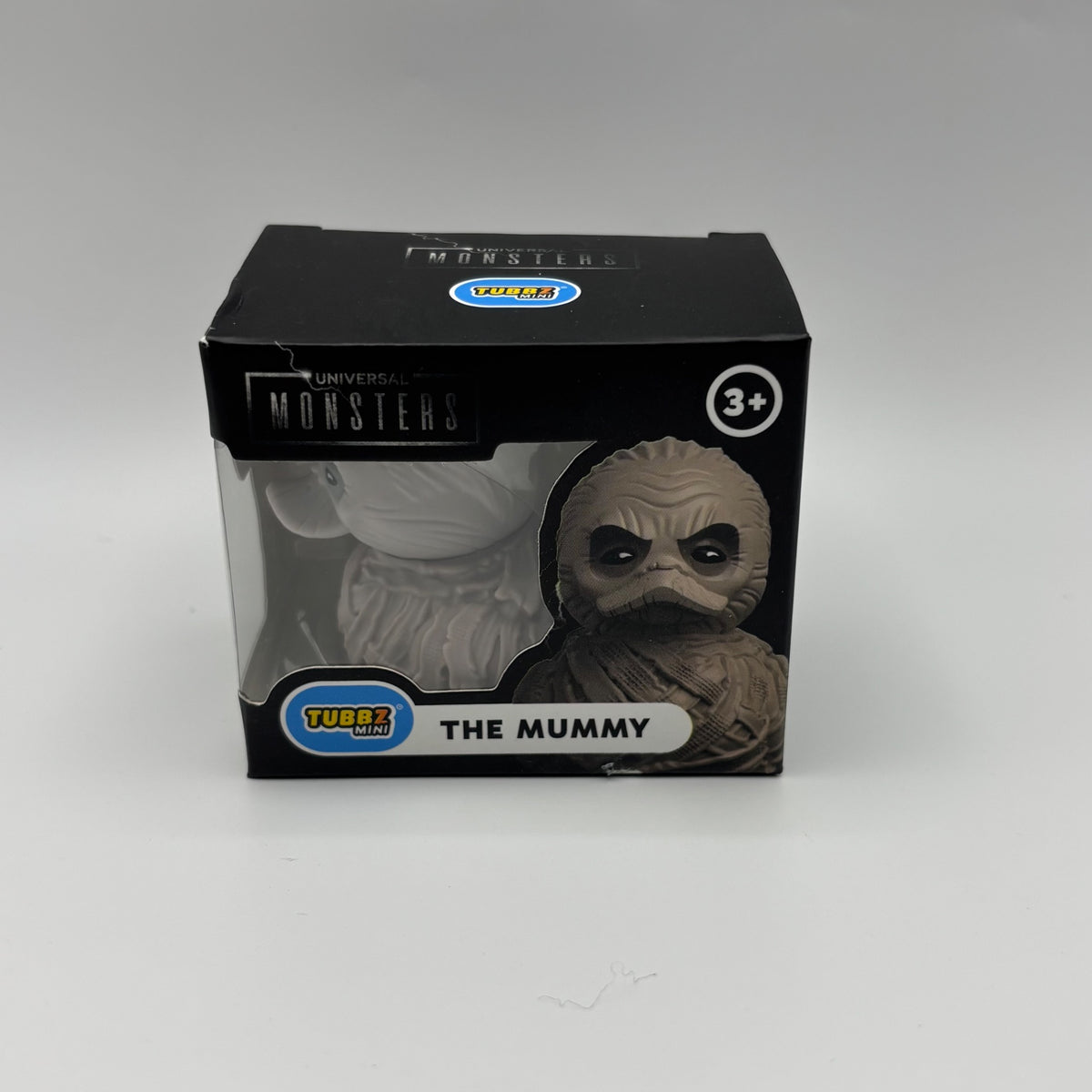 The Mummy Universal Monsters TUBBZ Mini collectible in retail box