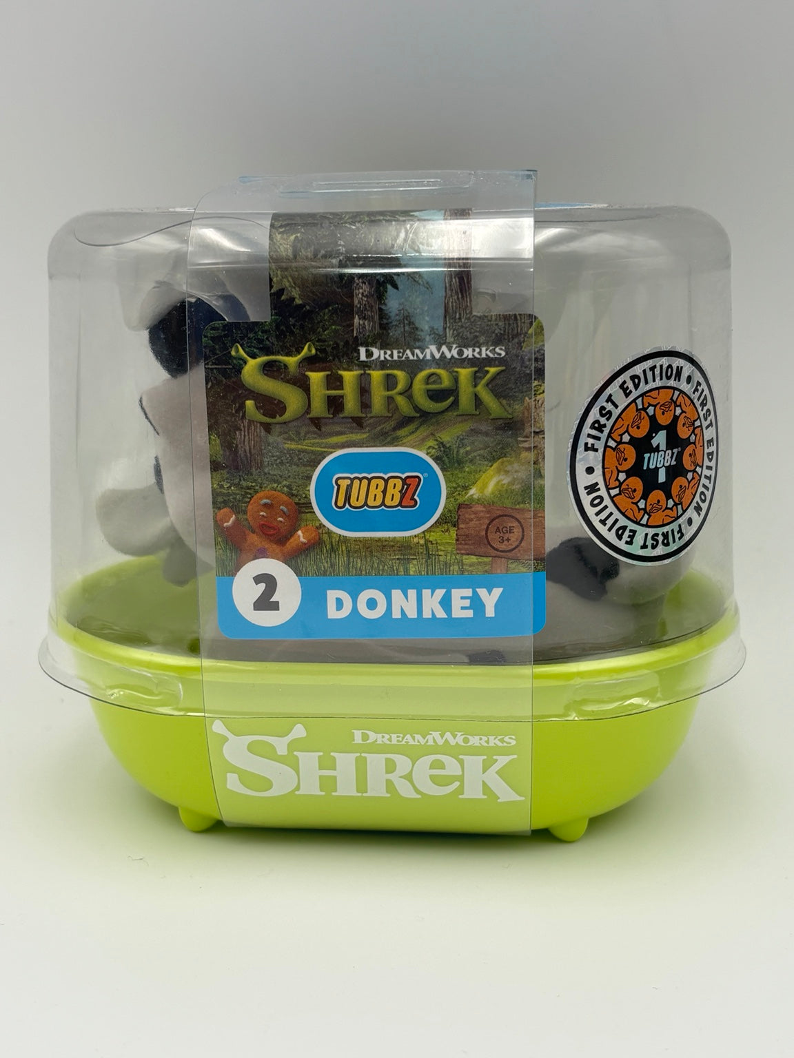 TUBBZ Shrek Donkey #2 First Edition packaging
