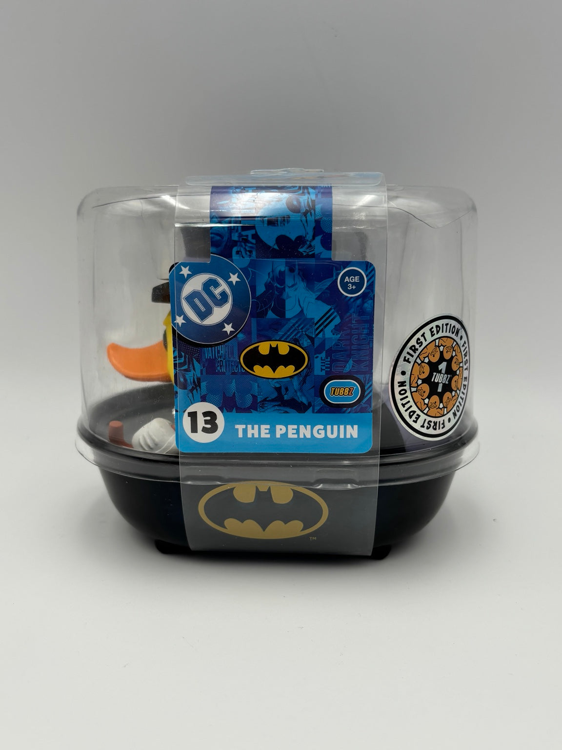 TUBBZ DC The Penguin #13 First Edition packaging