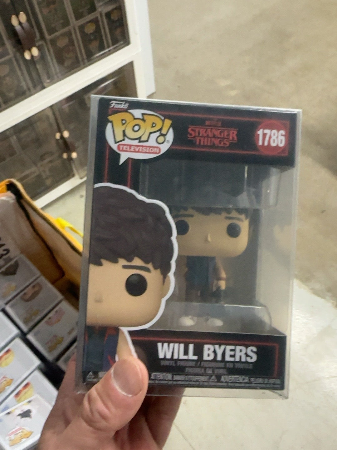 Funko Pop! Stranger Things Will Byers #1786 retail box