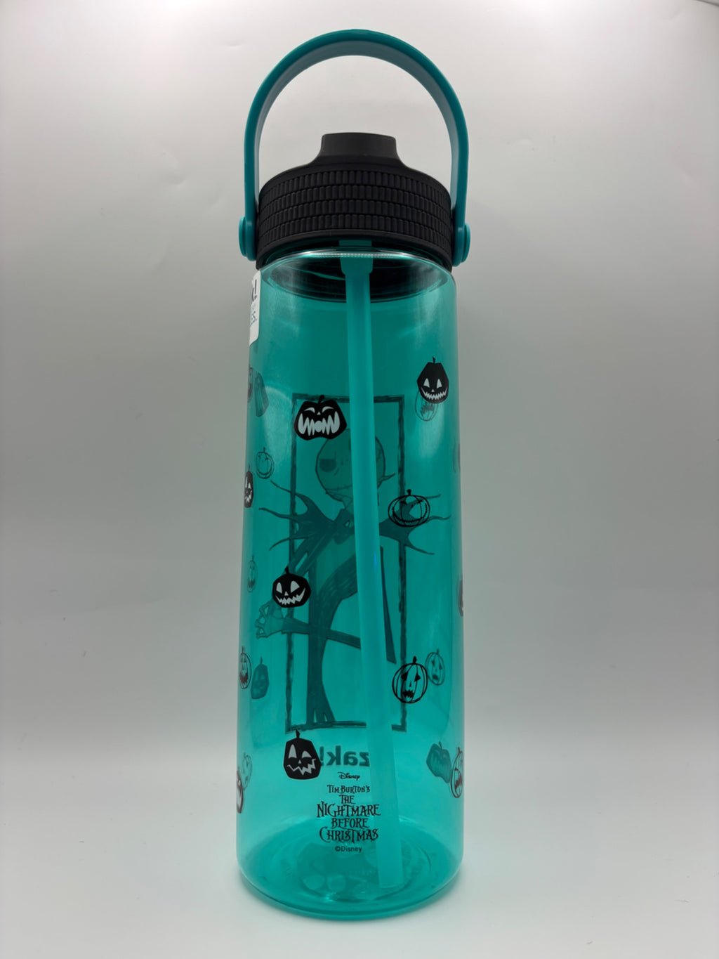 Back of Zak Nightmare Before Christmas Jack Skellington 30 oz water bottle